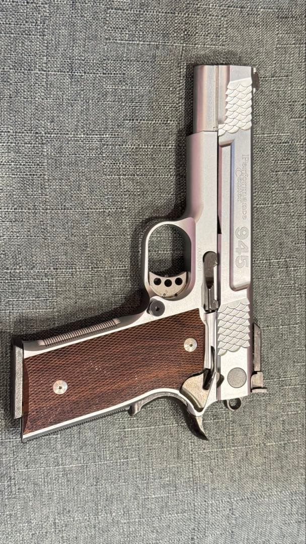 美品 KSC S&W M945 ステンレスシルバーモデル JASG安全基準適合