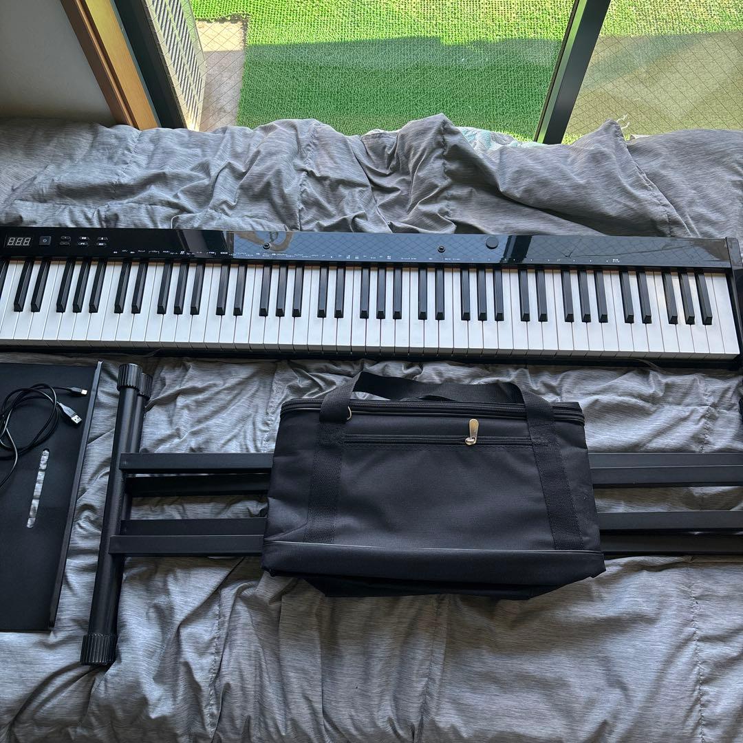 ニコマク NikoMaku 電子ピアノ 88鍵盤 SWAN コンパクト説明書付き