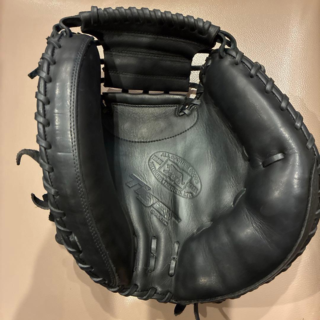 週末限定値下げ‼️ミツワタイガー　キャッチャーミット　野球