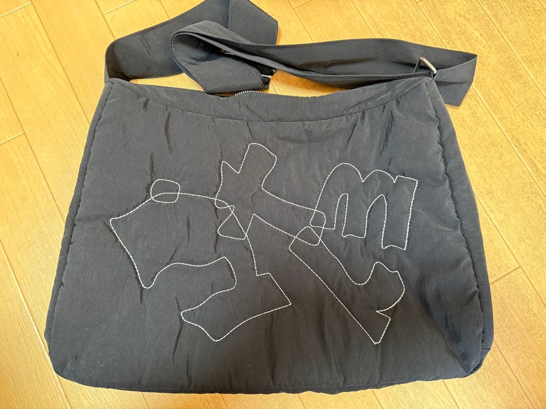 なとり　ntrm Kilted Shoulder Bag ブラック