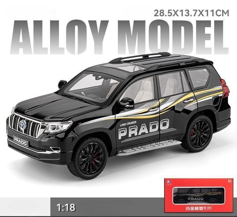 1/18 トヨタ ランドクルーザー プラウド ホワイト 海外 ライセンス品