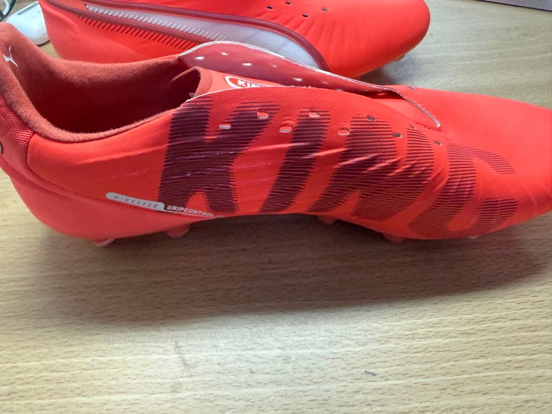 Puma King サッカーシューズ オレンジ