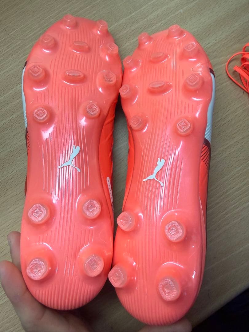 Puma King サッカーシューズ オレンジ