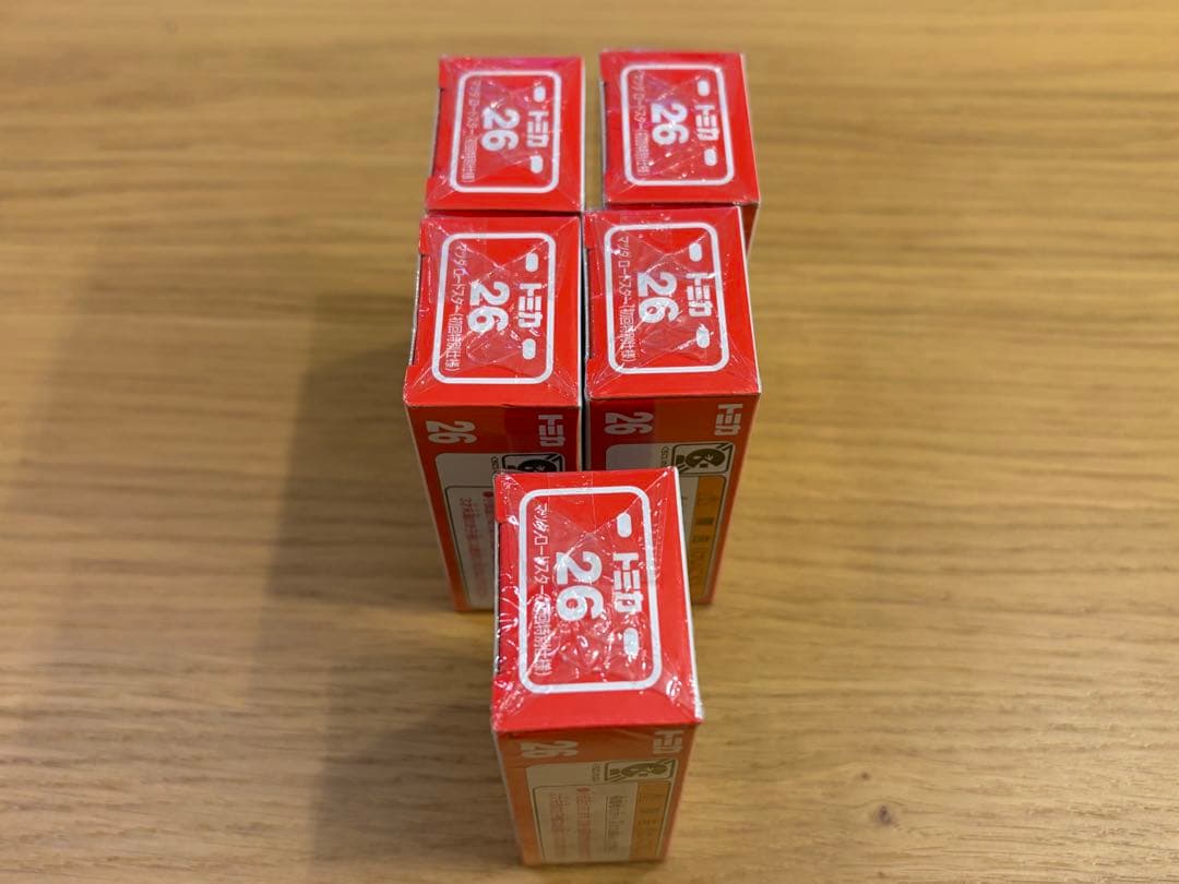 廃盤品　トミカ No.26 マツダ ロードスター 初回特別仕様 5台新品、未使用