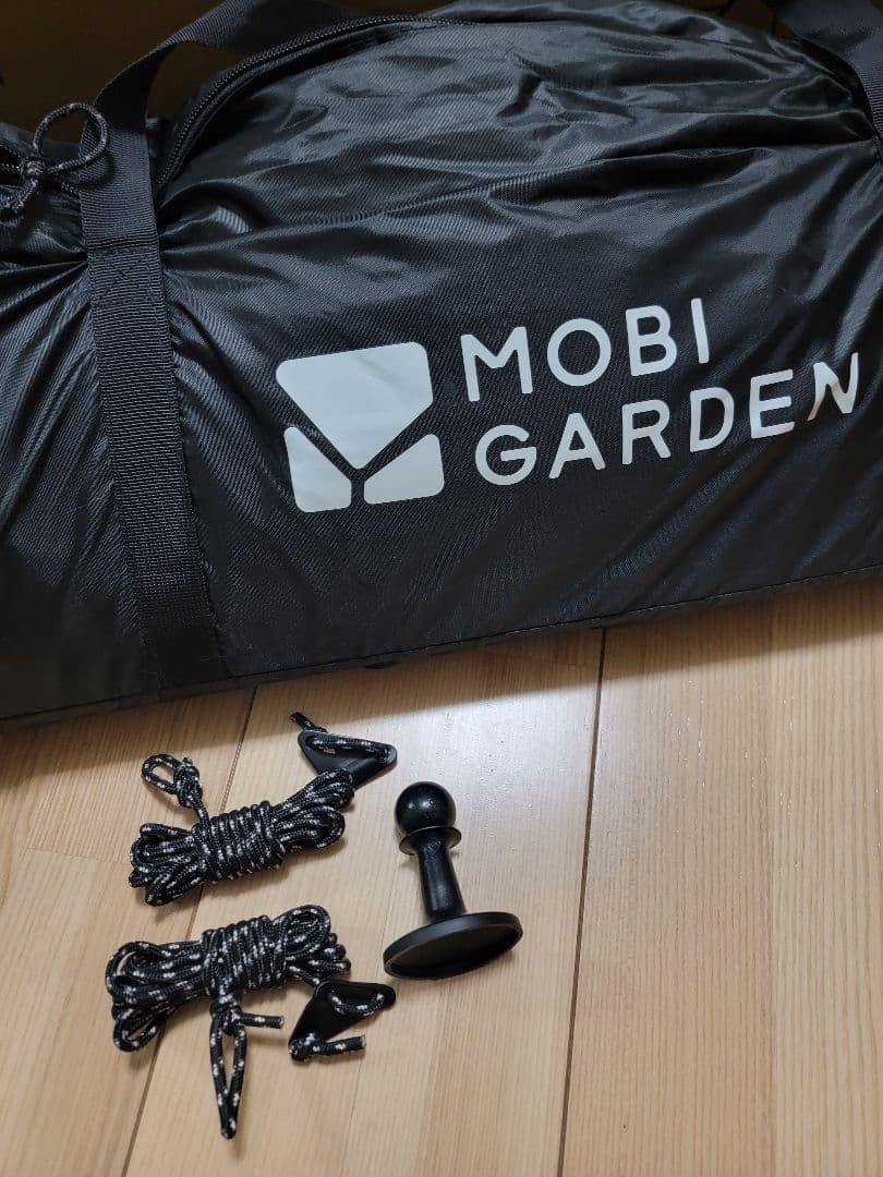MOBI GARDEN アーチ型タープ ブラック 480×400×270cm