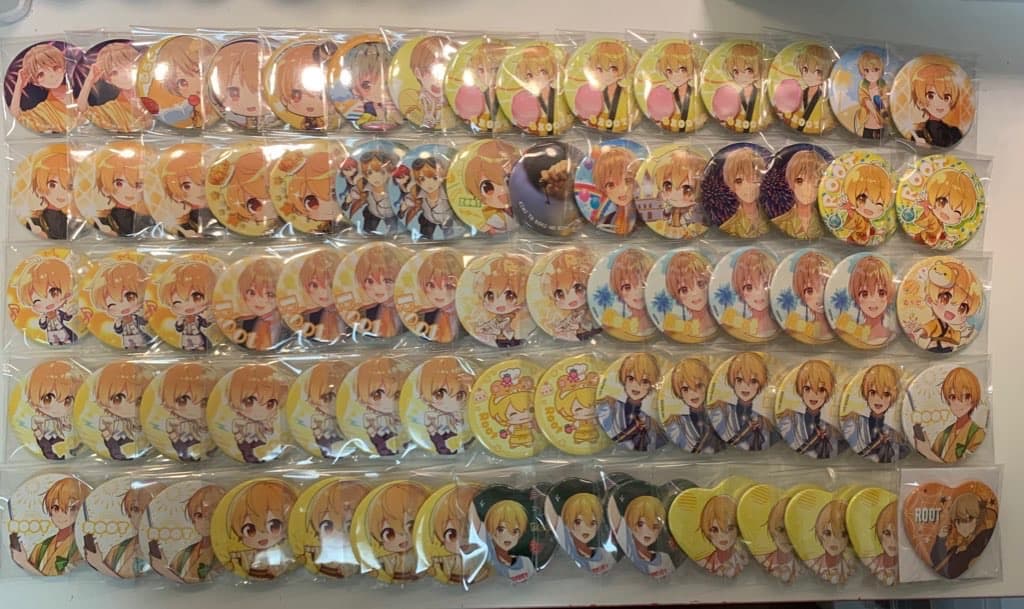 すとぷり　るぅと　缶バッジ