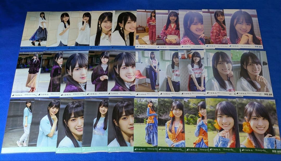 乃木坂46 　賀喜遥香　生写真　７５枚