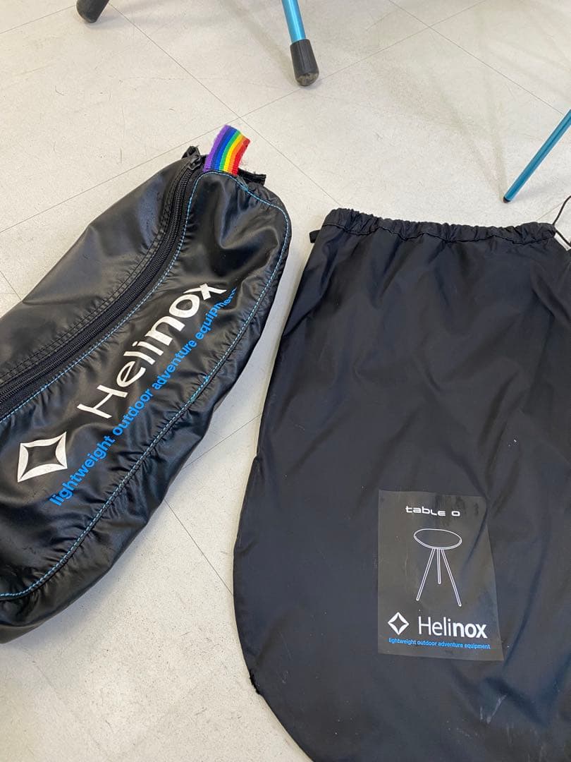 Helinox ヘリノックス　スイベルチチェア テーブル　セット