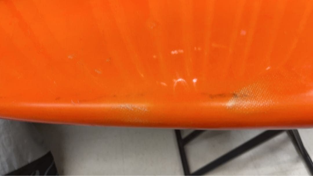 け*う様 クリーム色とオレンジのショートボードドロップアウトお宝貴重品ビンテージ