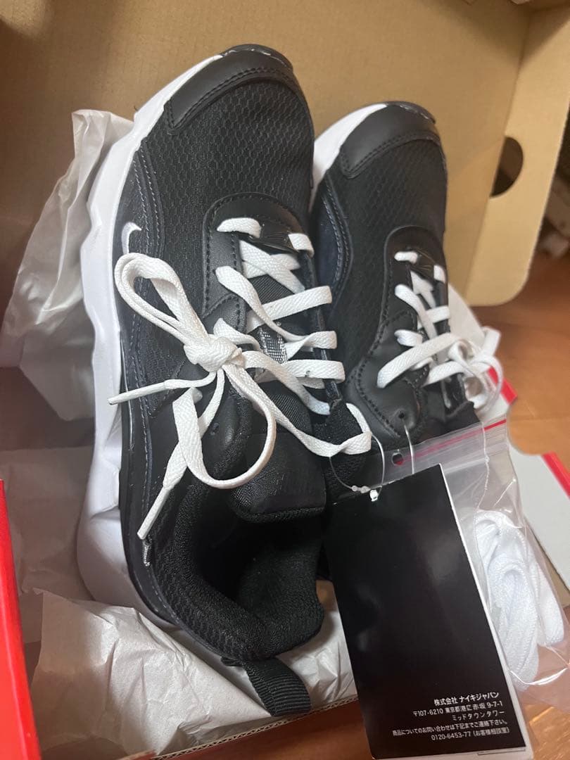 Nike スニーカー ブラック/ホワイト(23cm)