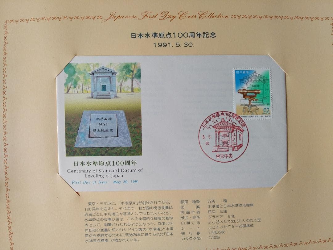 初日カバー 1991年 平成3年 未年 記念切手 切手 33通 ファイル 新品