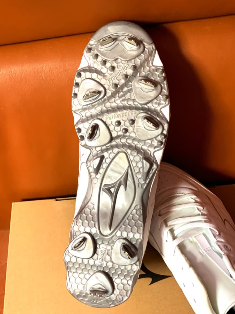 新品2026年USA限定MIZUNO野球用9-SpikeAmbi2☆27.5cm