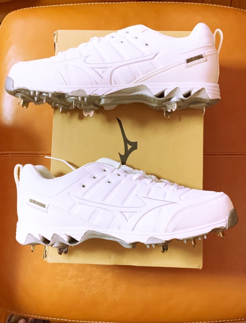 新品2026年USA限定MIZUNO野球用9-SpikeAmbi2☆27.5cm