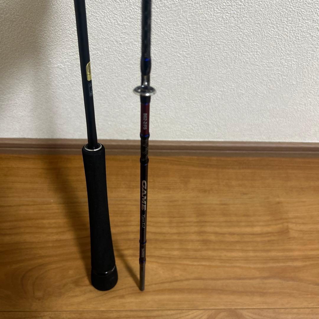 美品　シマノ　21 ゲーム　タイプLJ B62-2/FS