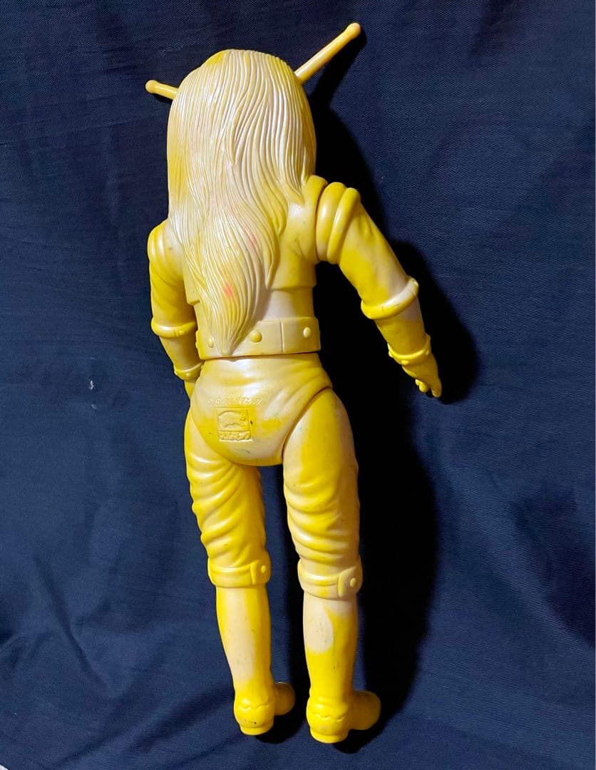 当時物 マグマ大使 ソフビ人形 ブルマァク希少品マルサンM1号ジャイアントサイズ