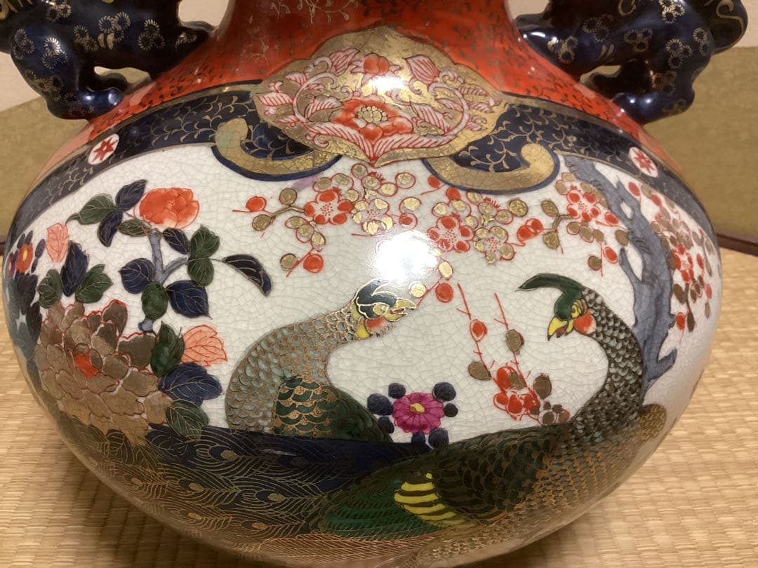 有田焼　伊万里　大壺　インテリア