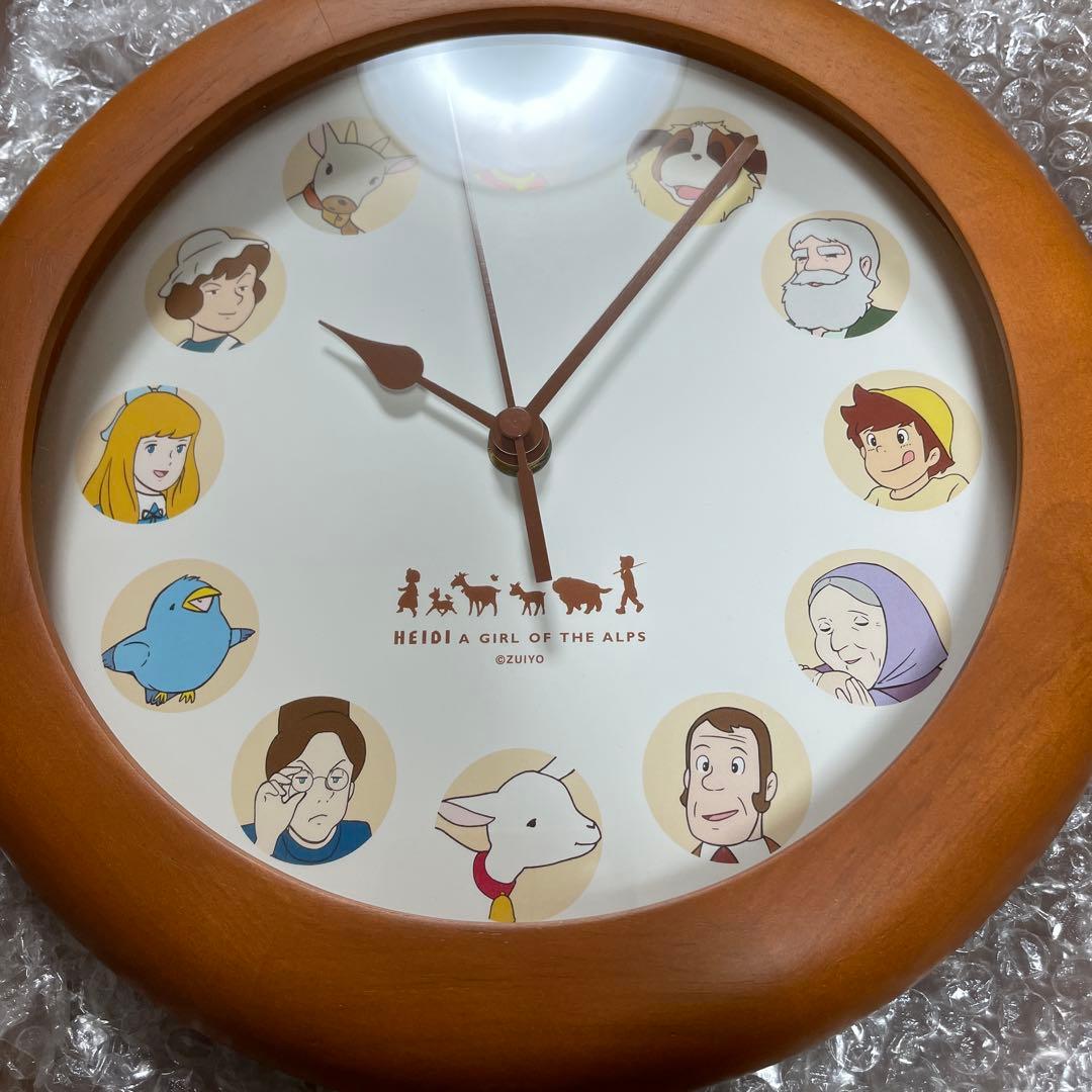 アルプスの少女ハイジ⭐️壁掛け時計