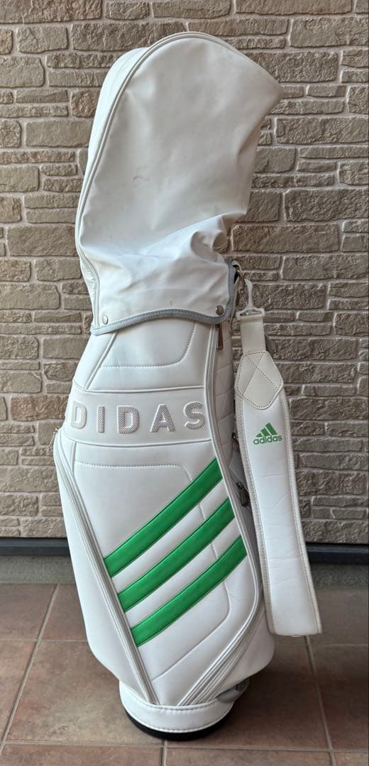希少　adidas アディダス　ゴルフ　レディース　キャディーバッグ　ホワイト