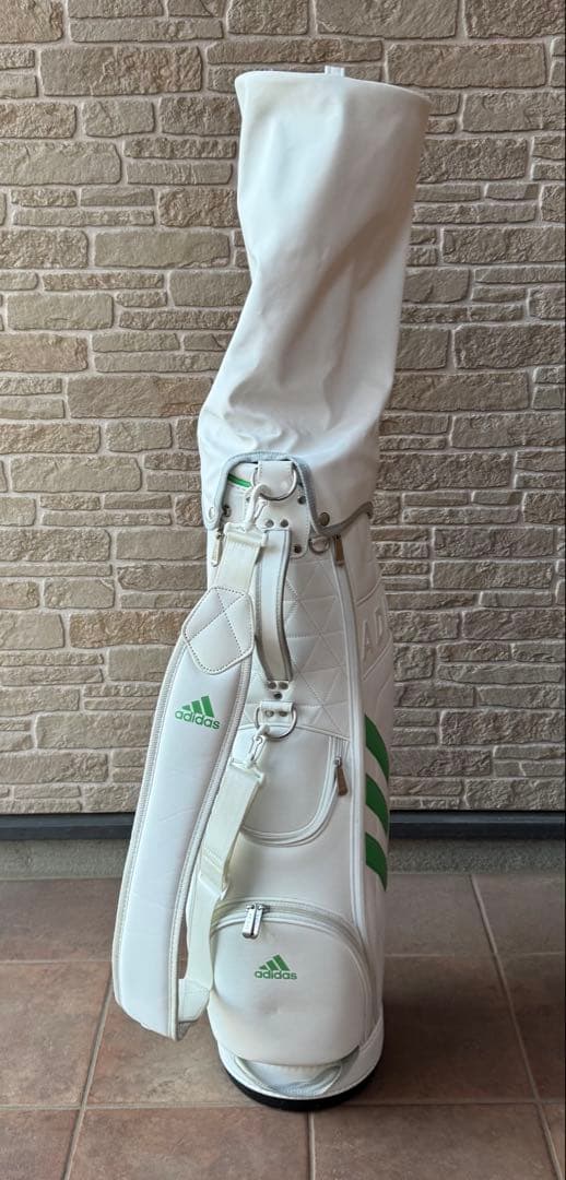 希少　adidas アディダス　ゴルフ　レディース　キャディーバッグ　ホワイト