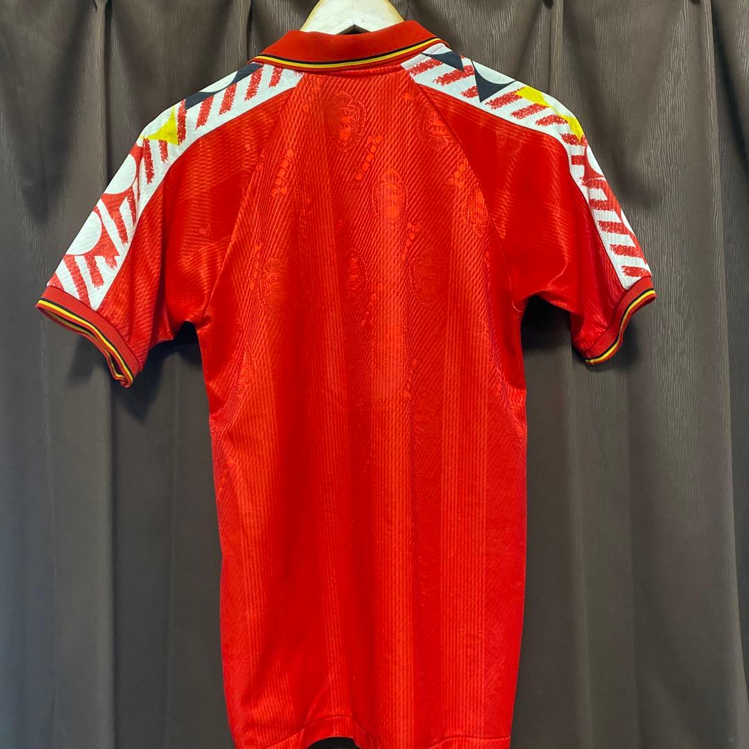 サッカー ユニフォーム 90s ワールドカップ FIFA 赤い悪魔 ベルギー代表