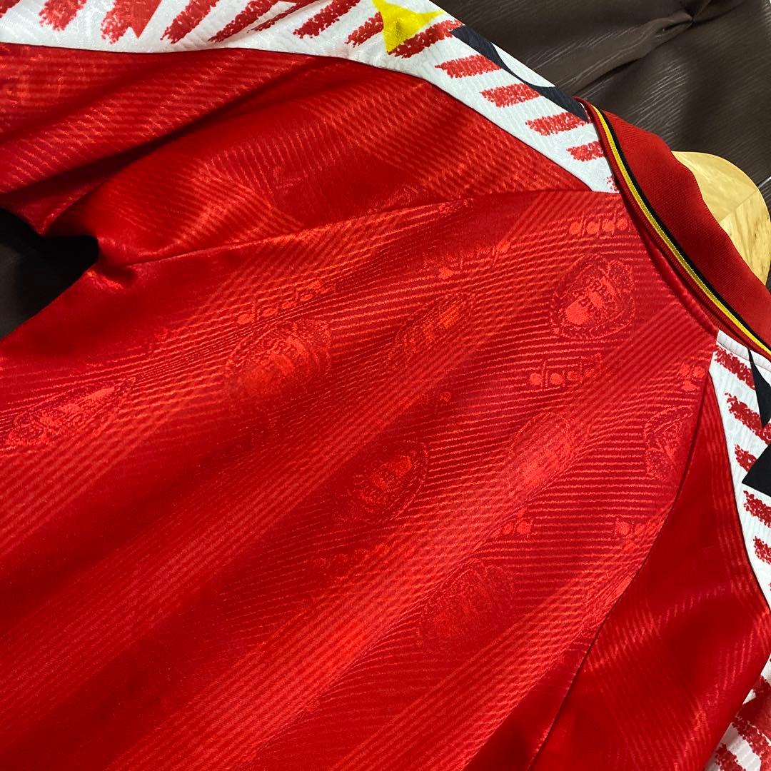 サッカー ユニフォーム 90s ワールドカップ FIFA 赤い悪魔 ベルギー代表