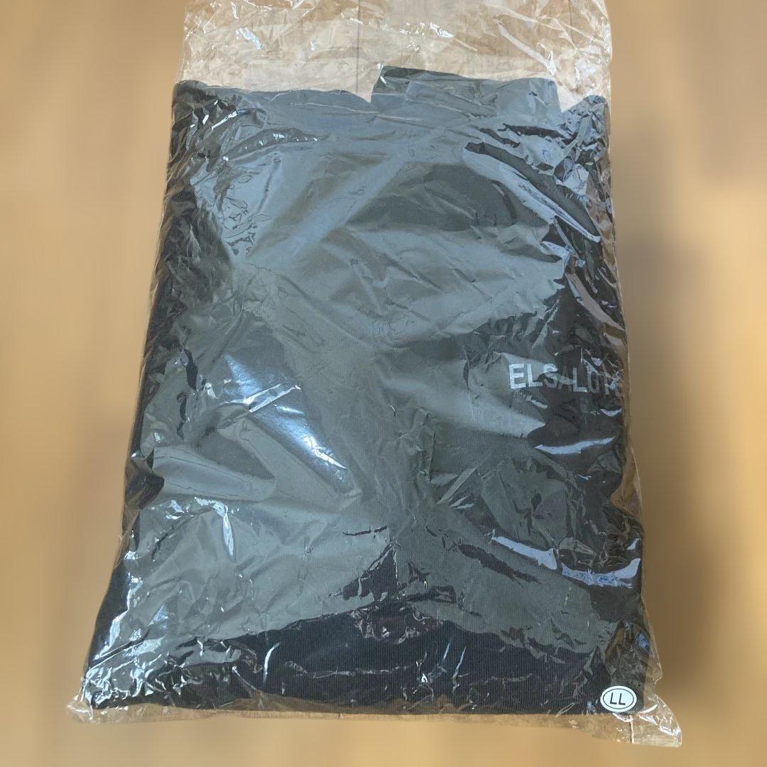 黒ちゃん様用　ELSALUTE HOODIEブラックパーカー LL エルサルーテ