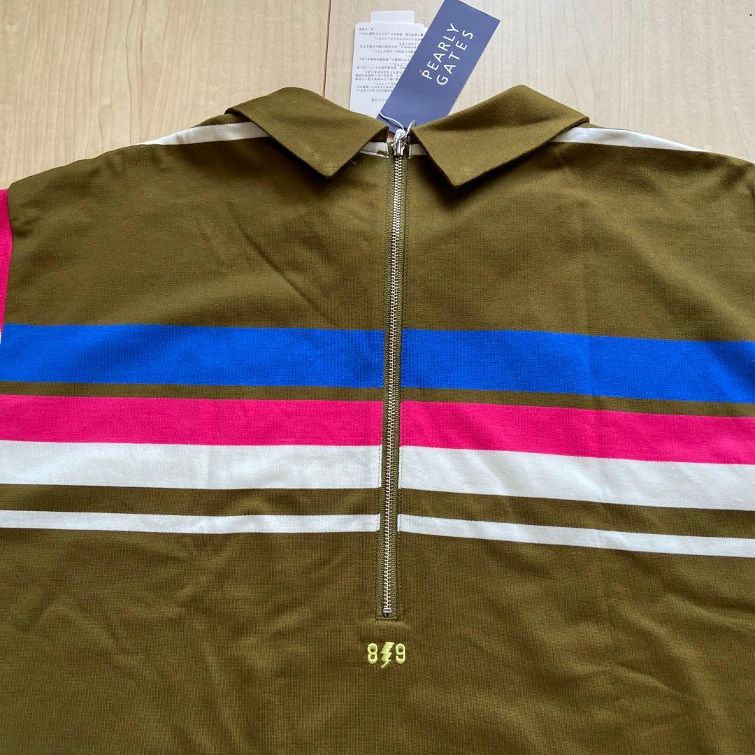 未使用品パーリーゲイツ PEARLY GATES ボーダーワンピース