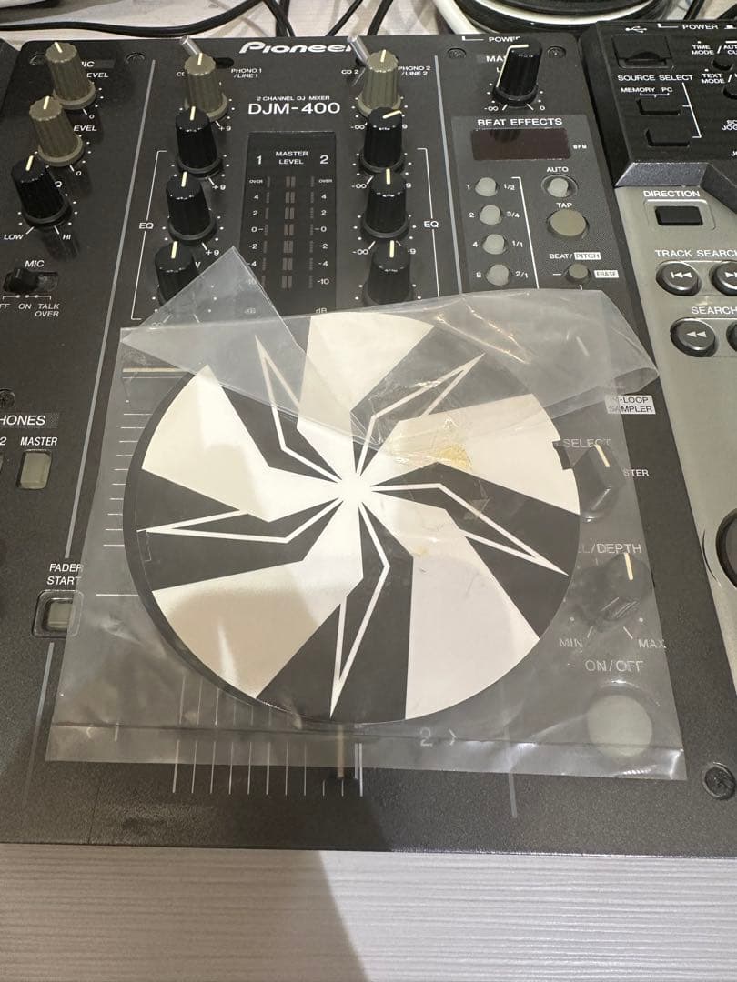 Pioneer CDJ-400×2 DJM-400 DJ機材ミキサーフルセット