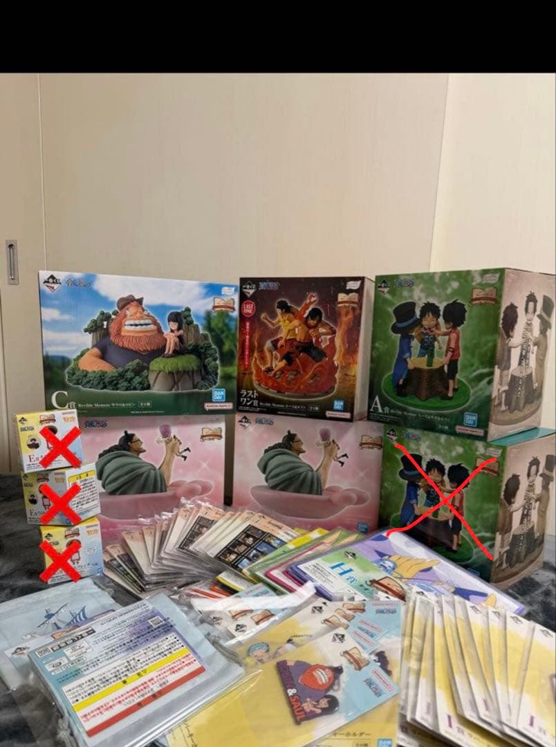 値下げ可！一番くじワンピースドラマティックメモリーズ ABCGHIJ賞ラストワン