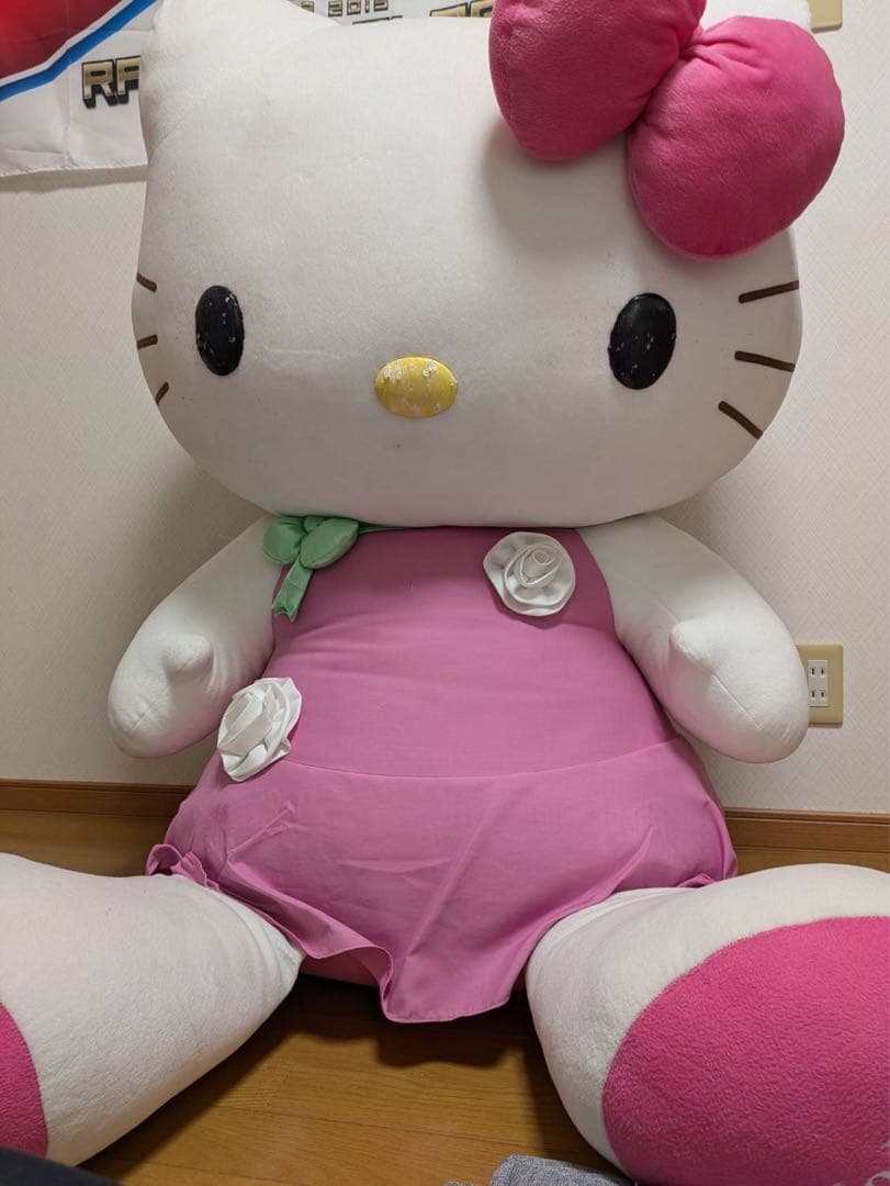 【非売品】特大ハローキティ ぬいぐるみ 限定 入手困難