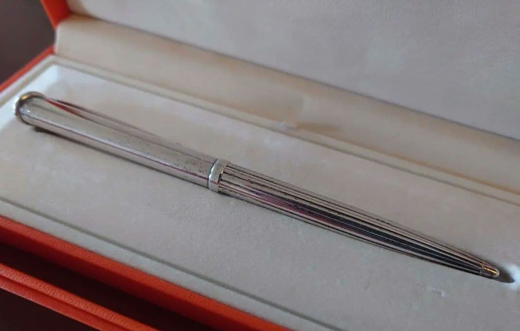 エルメス ボールペン シルバー