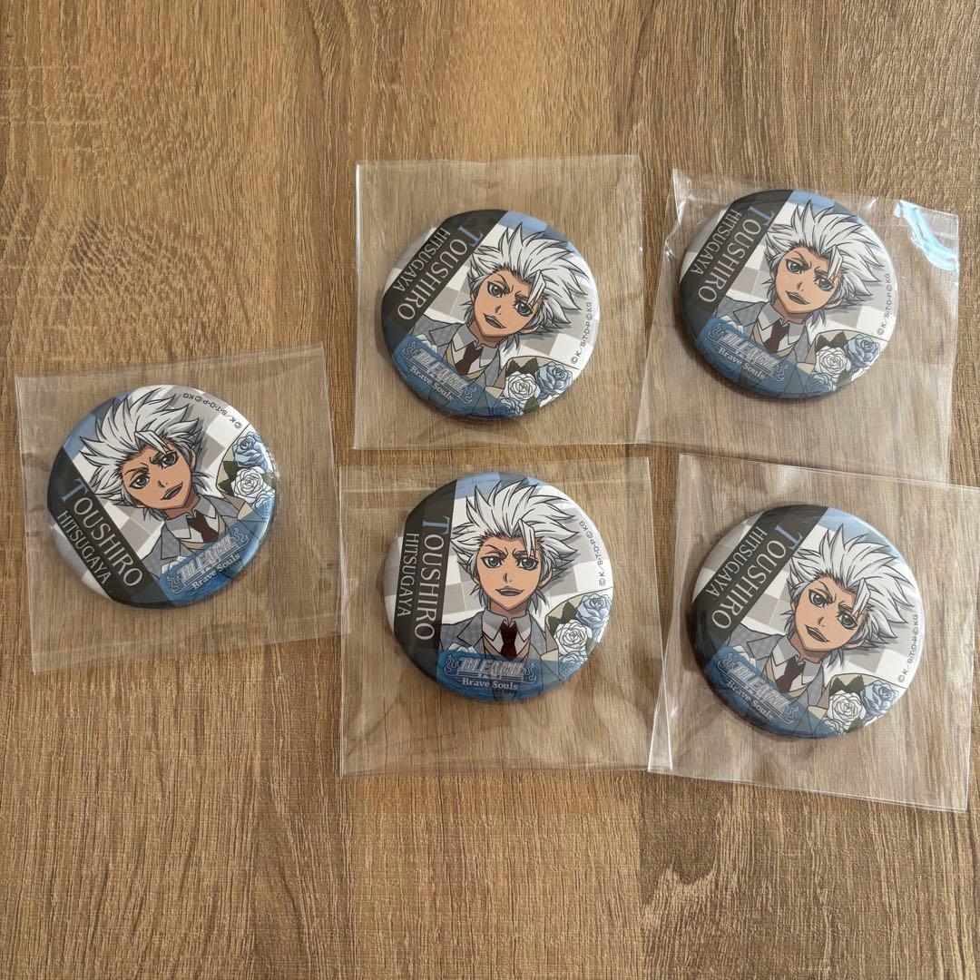 日番谷冬獅郎 BLEACH 缶バッジ