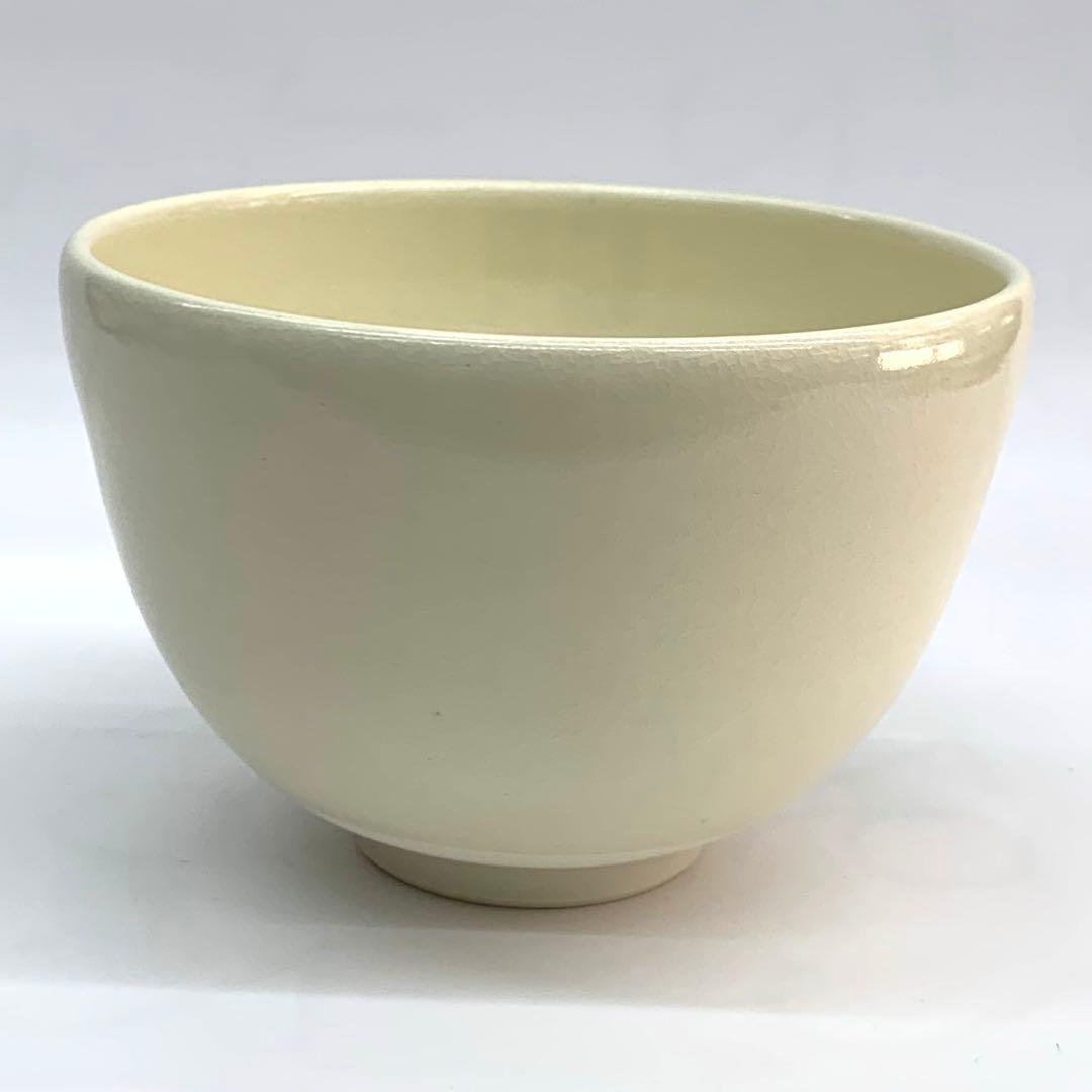 【茶碗　仁清写し　朝顔】水出宋絢　紙箱