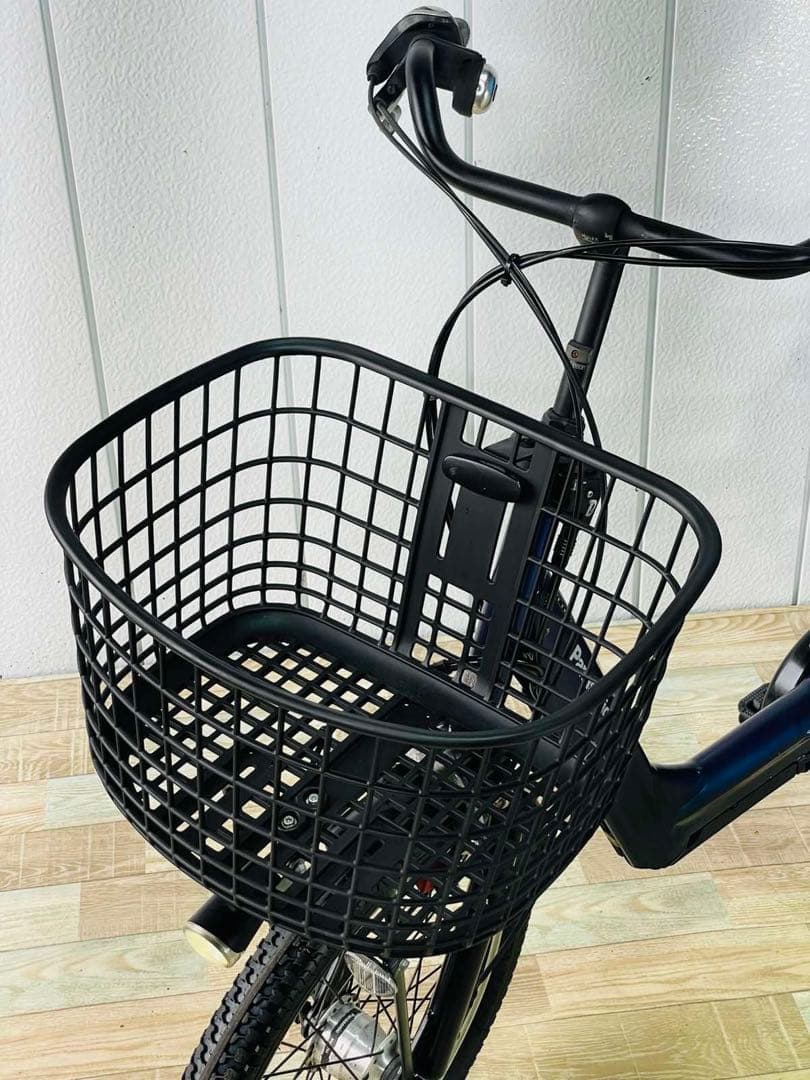 2474パナソニック12アンペア　3人乗り対応子供乗せ　電動アシスト自転車