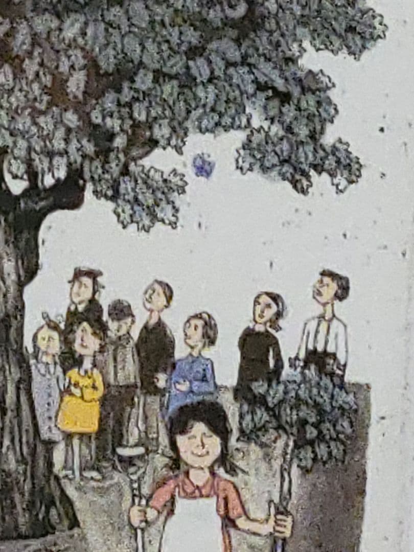 グラハムクラーク★「ちいさなどんぐりから」 192/300部★銅版画彩色