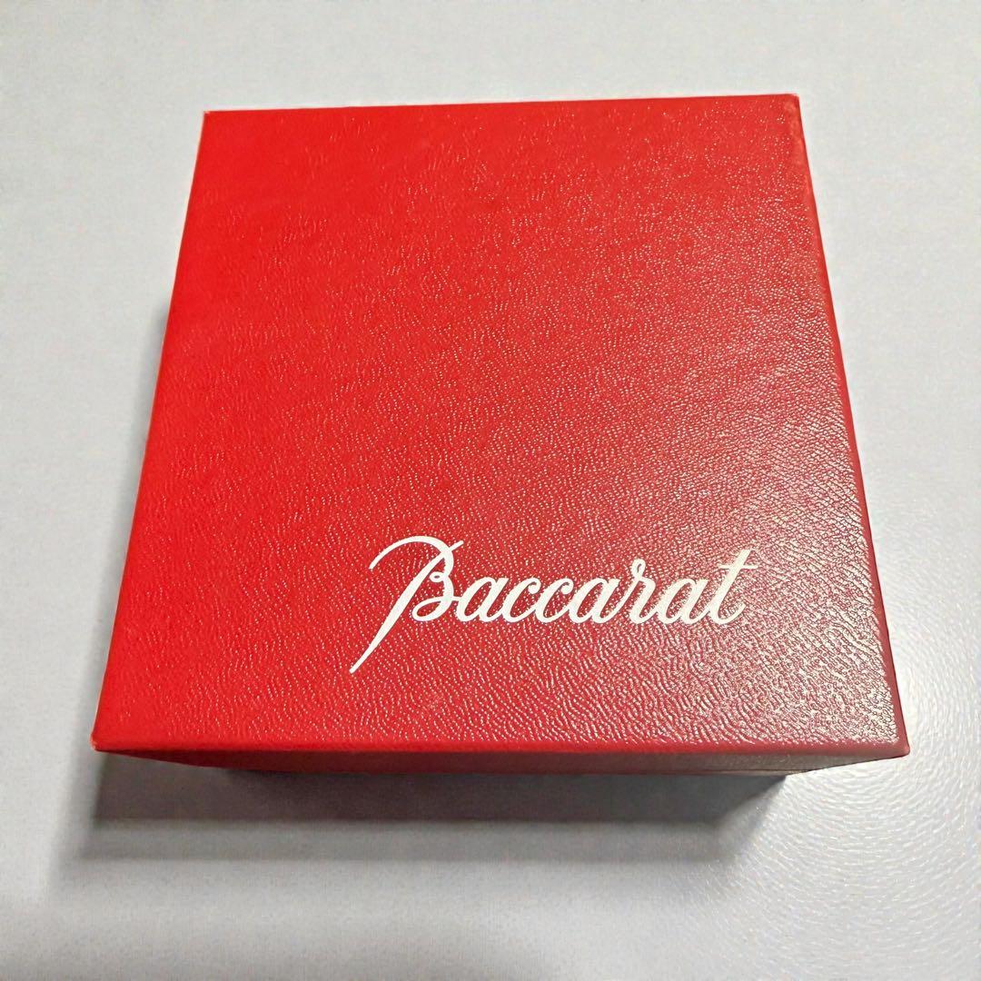 【希少】バカラ Baccarat 兎 ウサギ 赤 レッド クリスタル 箱付き