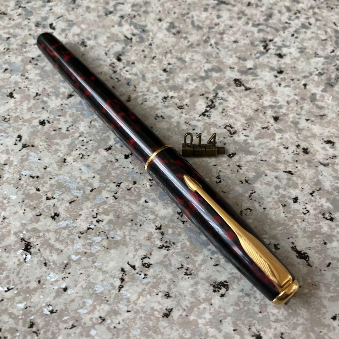 #014 オーバーホール済み 万年筆 パーカー SONNET 18k