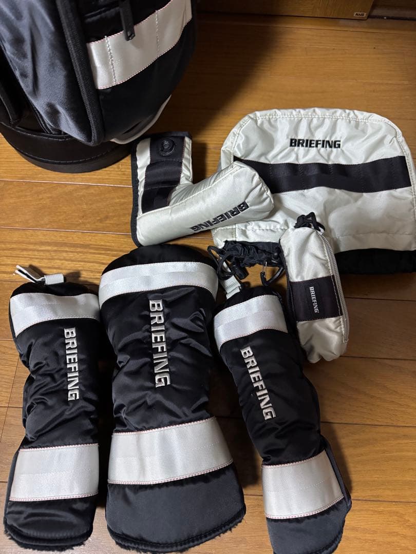 ブリーフィング CR-6 ECO TWILL 限定 キャディバッグ　カバー他付属
