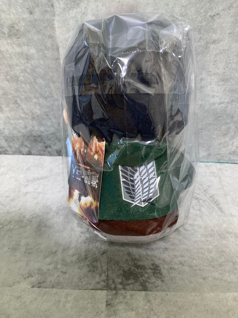 進撃の巨人 お座りぬいぐるみS リヴァイ　調査兵団 自由の翼