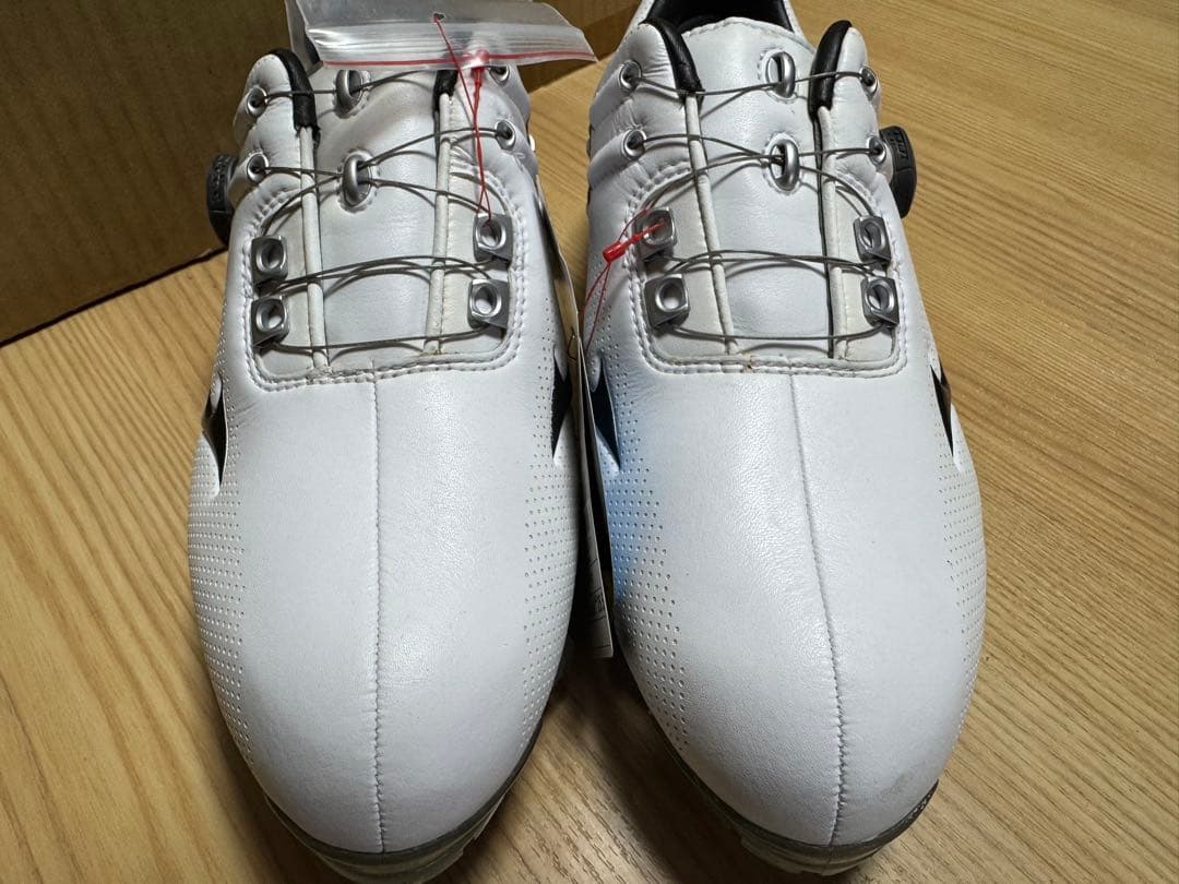 新品 MIZUNO ミズノ ゴルフシューズ スパイク GENEM 25.5cm