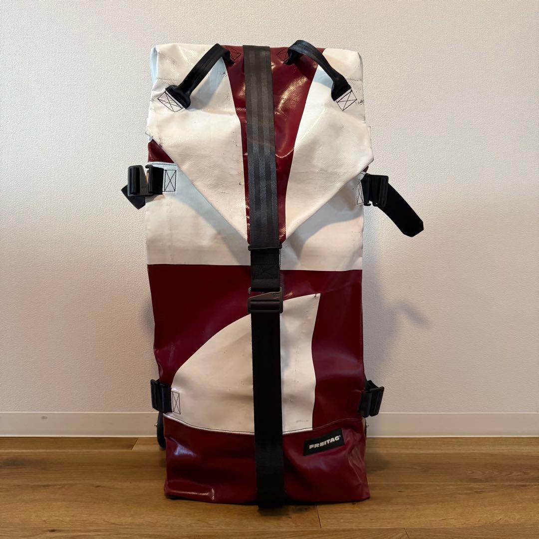 FREITAG F733 ZIPPELIN キャリーカート 赤/白