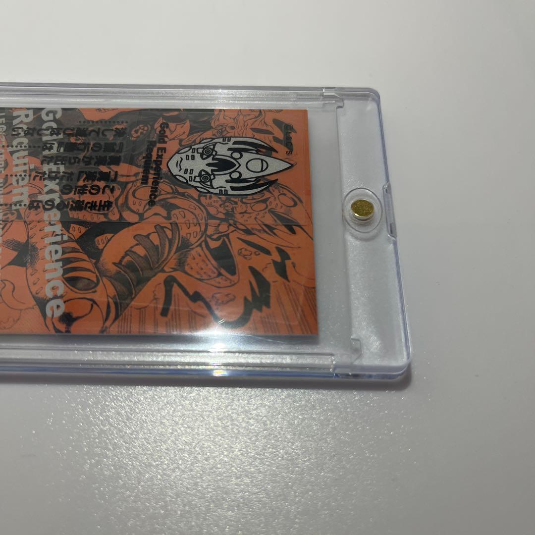 ジョジョの奇妙な冒険 ジョルノ リアルペイントシート カード 荒木飛呂彦