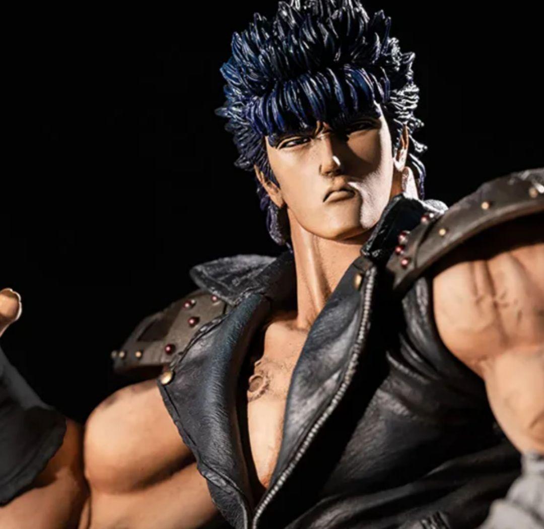 北斗の拳 フィギュア　ケンシロウ　レザージャケットver PVCマテリアル製