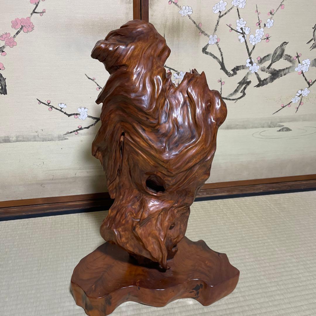 屋久杉　工芸品