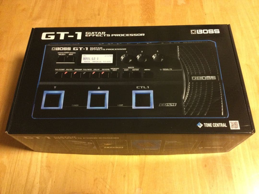 BOSS GT-1 ギターエフェクター GT-1の教科書、説明書付き