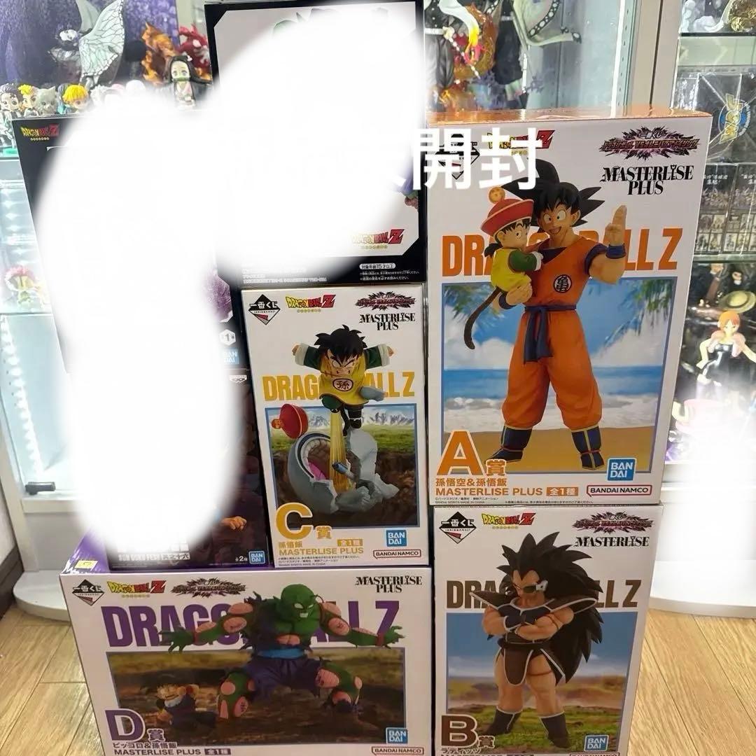 新品未開封　ドラゴンボール フィギュア　サイヤ人編　一番くじ　プライズ　７点