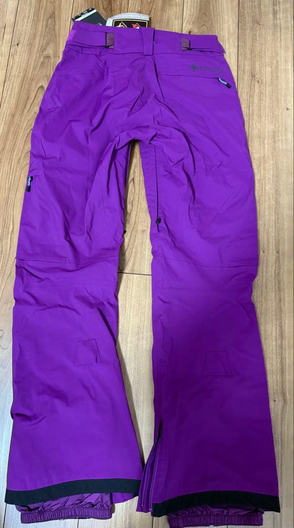 即購入OK GORE-TEX パープル スノーボードパンツ S サイズ