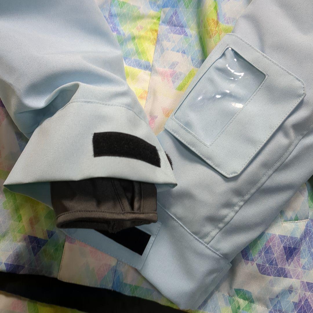 【タグ付き✨水色✨M】スキー スノー スノボ ウェア セットアップ 上下