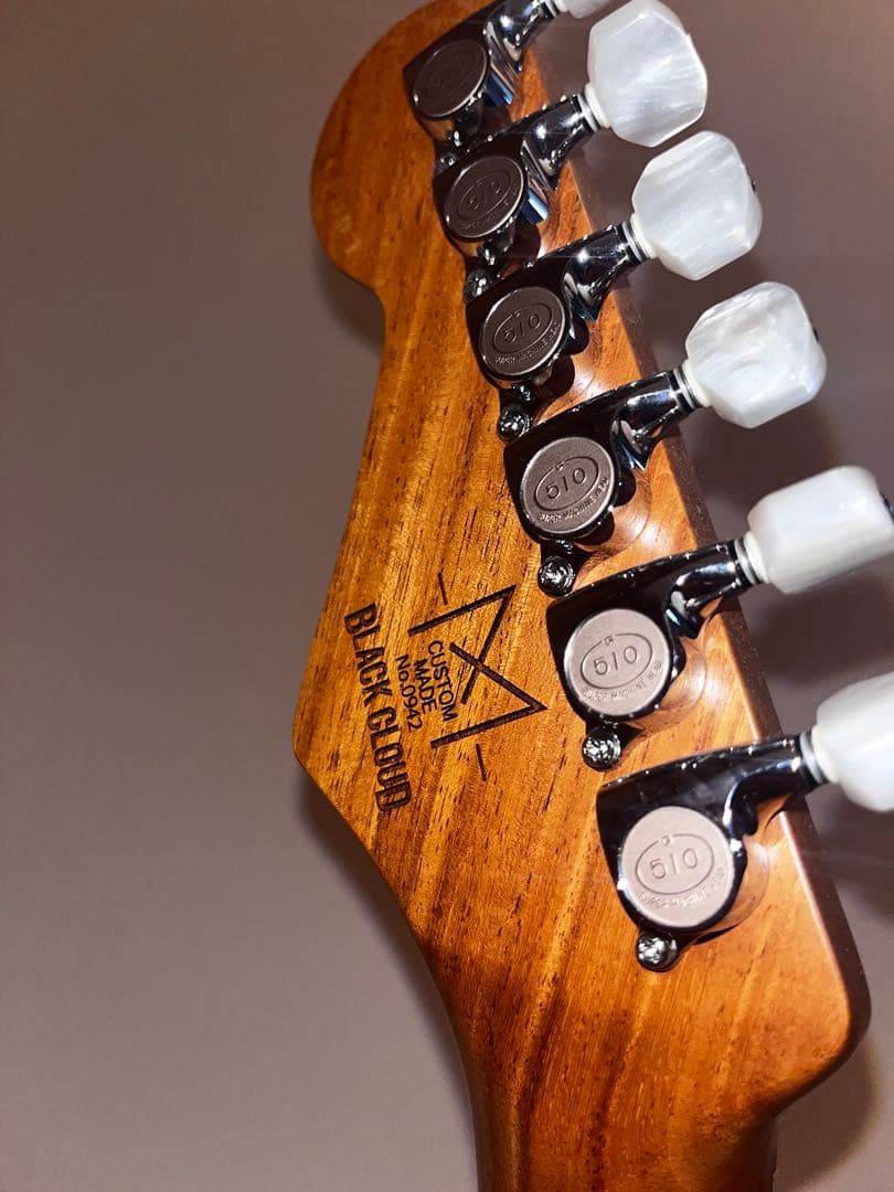 ギター BLACK CLOUD Custom Made Sigma SSH/TGM