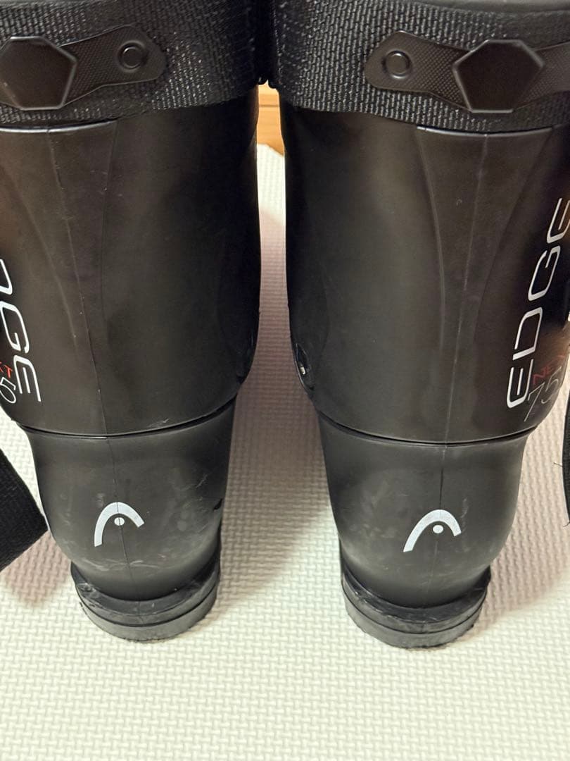 HEAD スキーブーツ ブラック/レッド 27/27.5cm